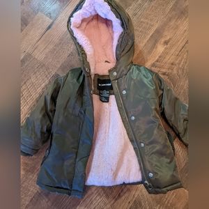 Toddler girls winter coat